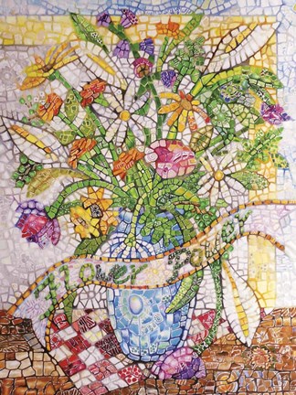 Framed Flower Power Print