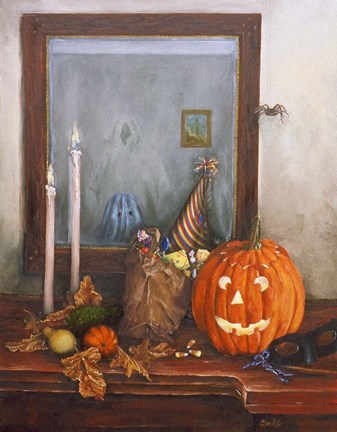 Framed Ghost Appeared Print