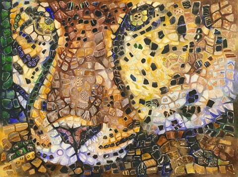 Framed Costa Jaguar Print