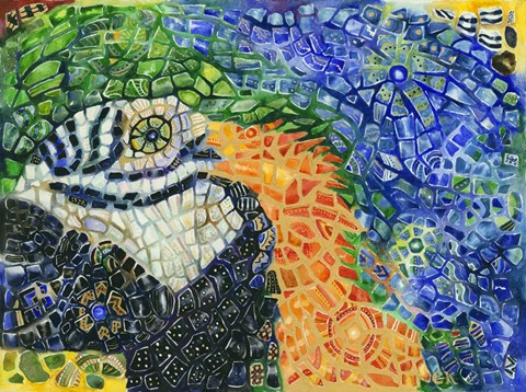 Framed Guacamaya Print