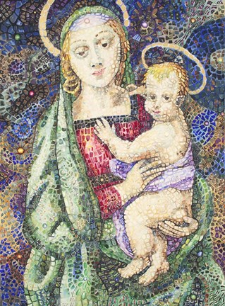 Framed Maria Y Nino Print