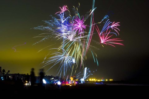 Framed Bursting Print