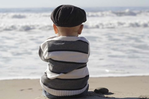 Framed Out to Sea Print