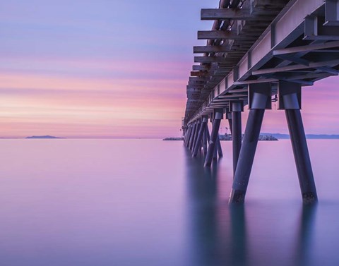 Framed Soothing Sunrise Print