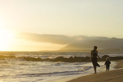 Framed Walk With Me Print