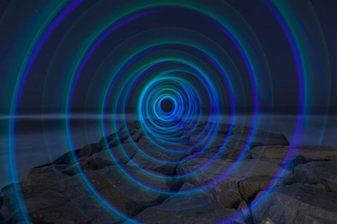 Framed Enter the Void Print