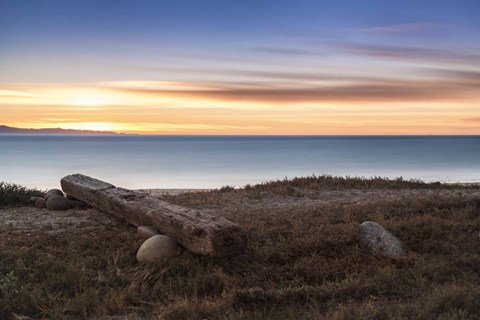 Framed Warm Winter&#39;s Eve Print