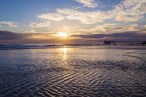 Framed Cool Ripples Print