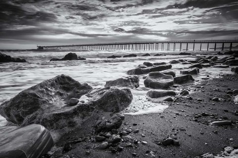 Framed Bacara Dark Print