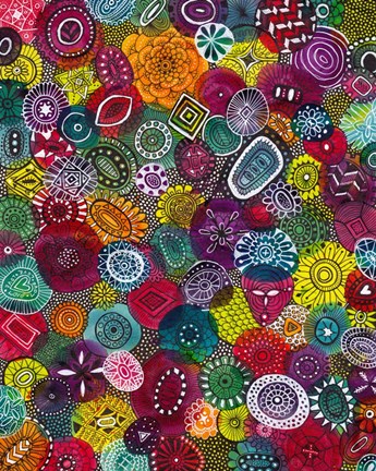 Framed Autumn Jewels Print