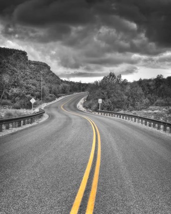 Framed 25 Miles Print