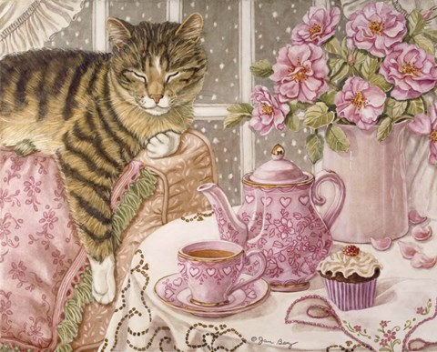 Framed February Pleasures Print