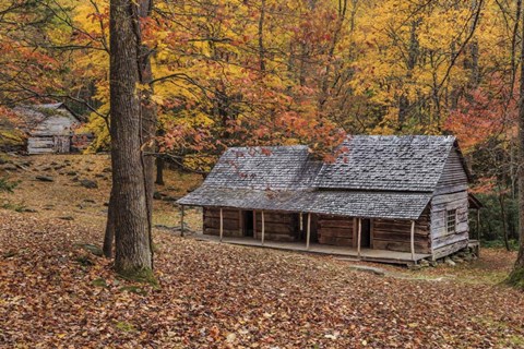 Framed Bud Ogle Place With Barn Comp 2 Print
