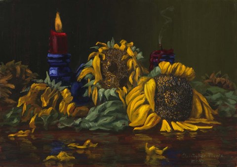 Framed Party&#39;s Over Print