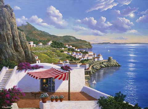 Framed Amalfi - Italy Print