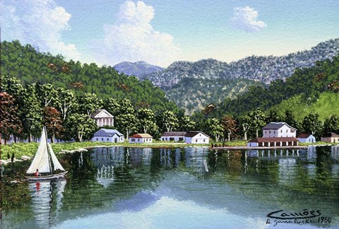 Framed North Carolina Print