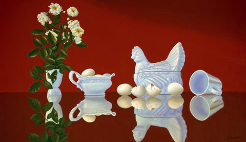 Framed Early Bird Print