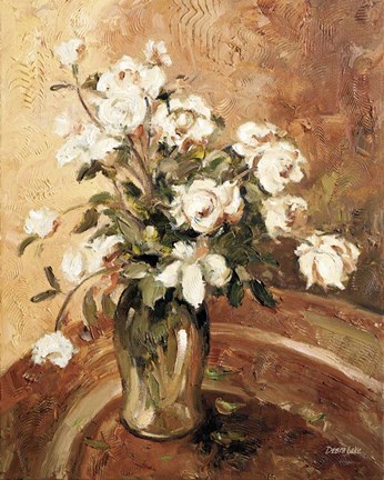 Framed Late Summer Roses Print