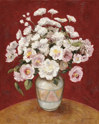 Framed Floral N Print