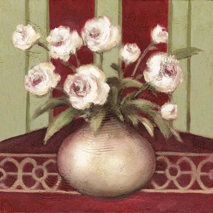 Framed Ragtime Rose Print