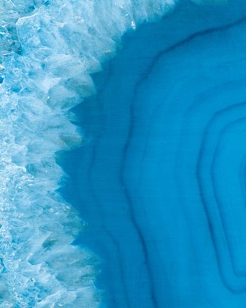 Framed Agate Geode I Print