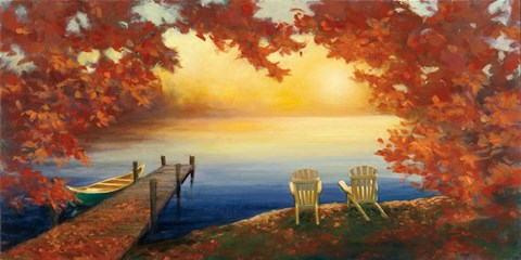 Framed Autumn Glow Print