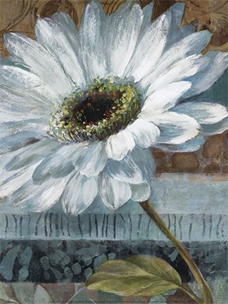 Framed Tribal Bloom II Print