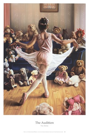 Framed Audition Print