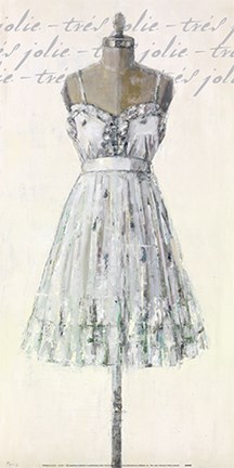 Framed Tres Jolie Print