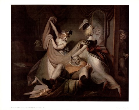 Framed Falstaff In The Washbasket Print