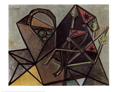 Framed Fruit Basket Print