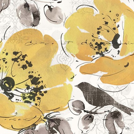 Framed Watercolorful II Print