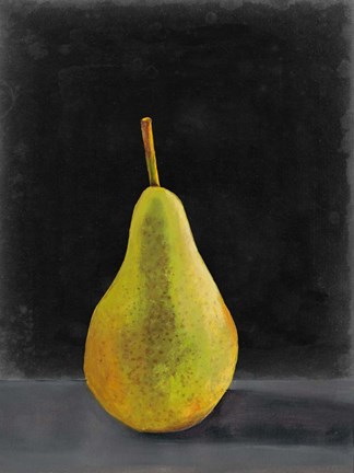 Framed Fruit on Shelf IV Print