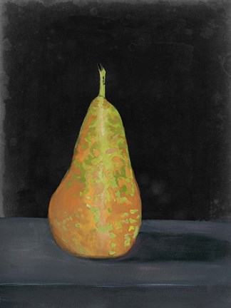 Framed Fruit on Shelf IX Print