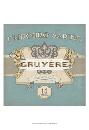 Framed Nouveau Chevre III Print