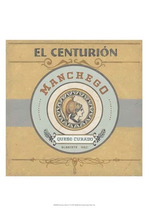 Framed Nouveau Chevre IV Print