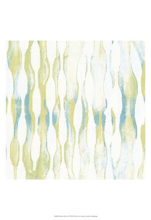 Framed Pattern Waves IV Print
