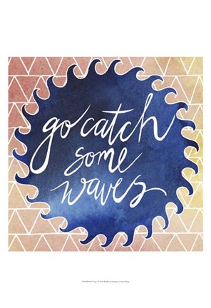 Framed Surf's Up I Print