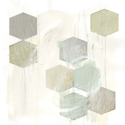 Framed Honeycomb Reaction IV Print