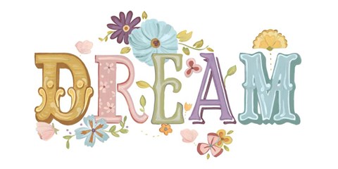 Framed Beautiful Words IV Print