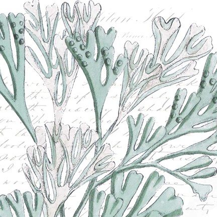 Framed Aqua Marine VII Print