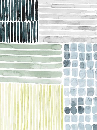 Framed Aerial Abstract I Print