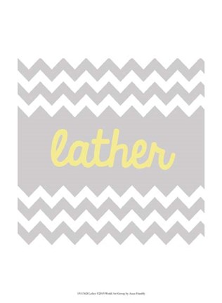 Framed Lather Print