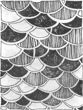 Framed Symbol Imprint III Print