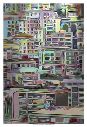 Framed Stack IV Print