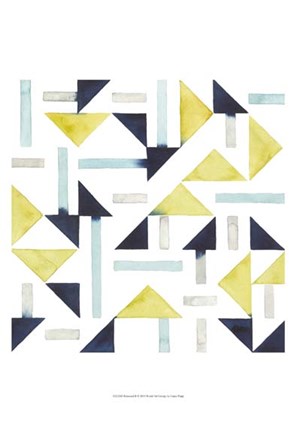 Framed Bemused II Print