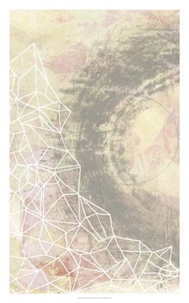 Framed Crystal Vision I Print