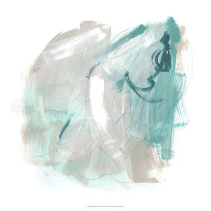 Framed Coastal Fog III Print