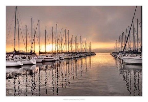 Framed At First Light Print