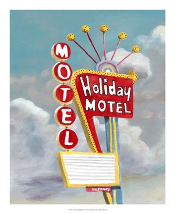 Framed American Roadside IV Print